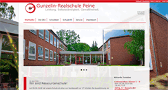 Desktop Screenshot of gunzelin-realschule.de